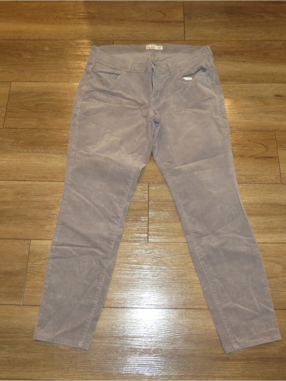 Old Navy Gray Corduroy Pants